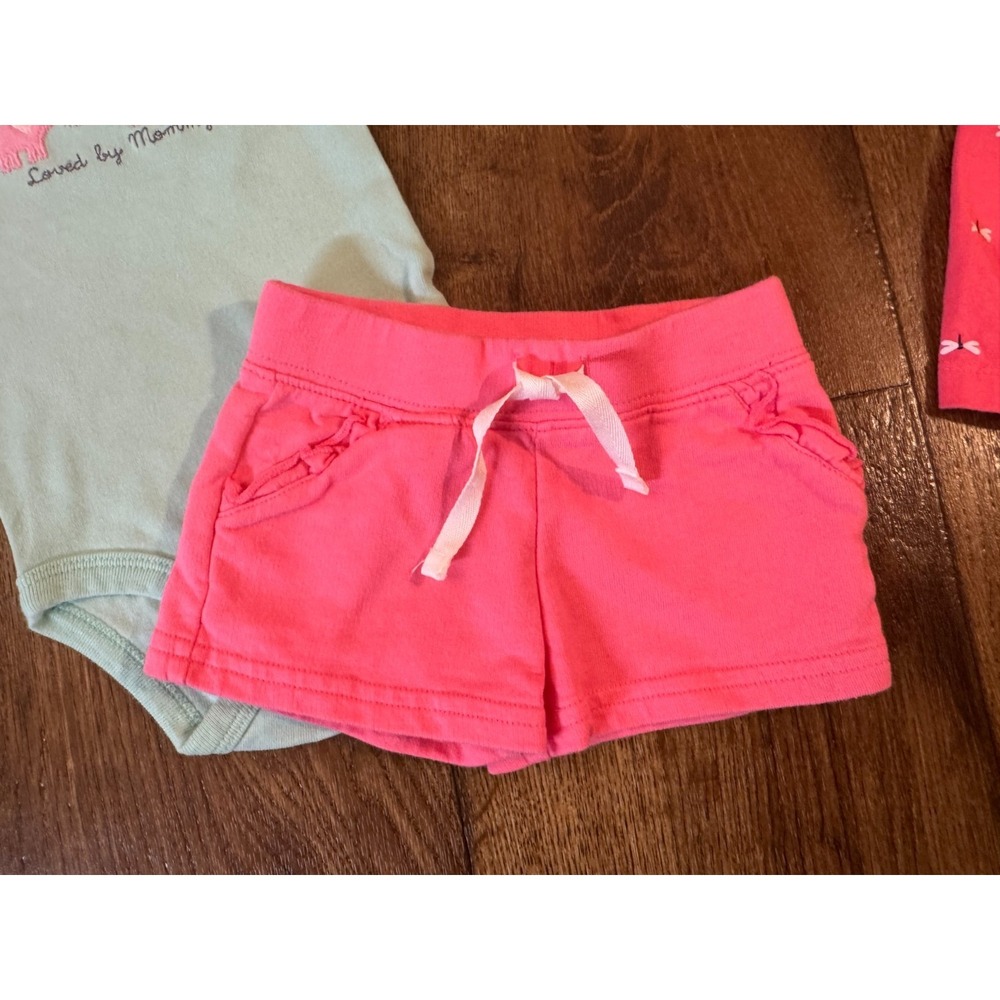 Baby Girl 3 Months Summer Clothes Shorts Dresses Outfits Loved By Mommy Bundle - Picture 4 of 13